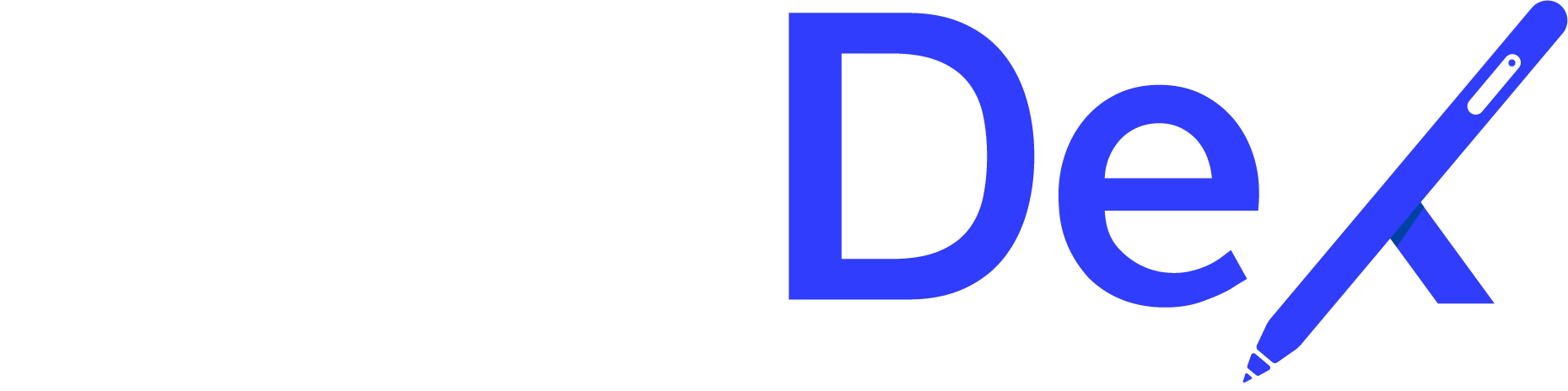 SignDex white blue logo
