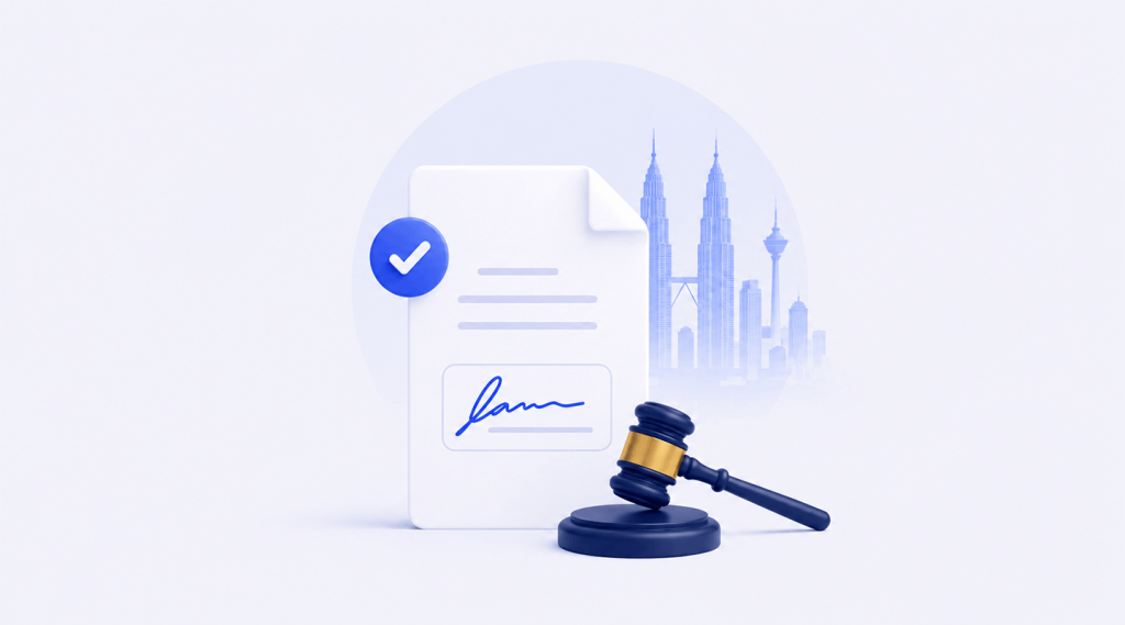 Legal Validity of E-Signatures in Malaysia